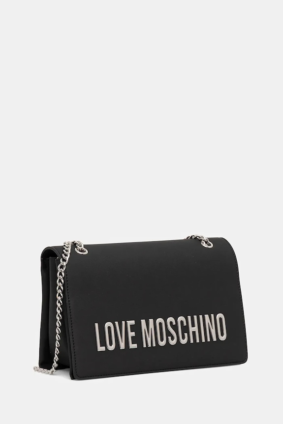 Love Moschino poșetă JC4192PP1OKD000B negru SS26