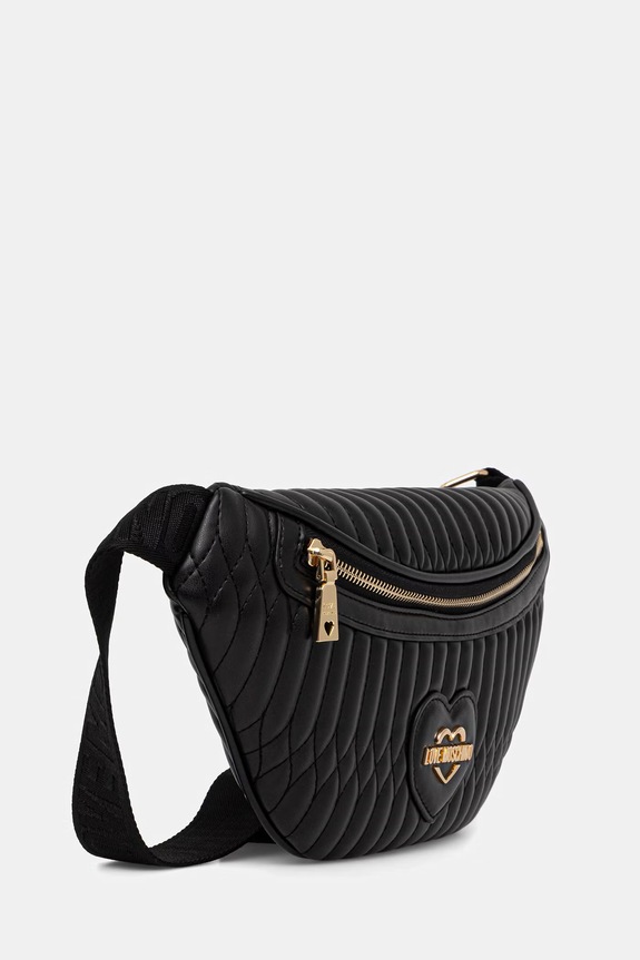 Сумка на пояс Love Moschino JC4035PP1OLJ0000 чёрный SS26