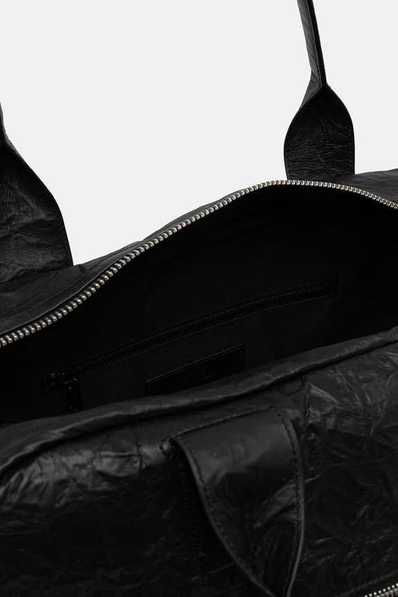 Y-3 leather bag WEEKENDER KD0168 black