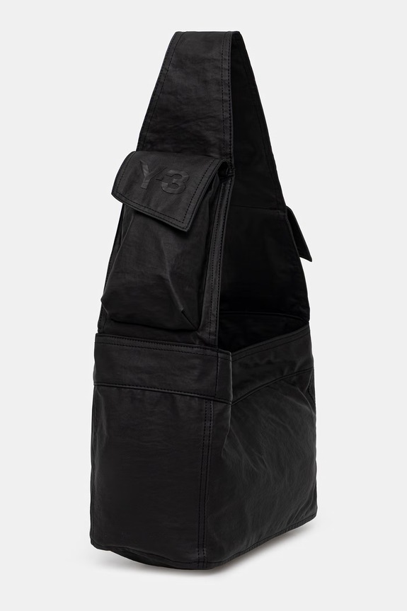 Y-3 torebka NEWSPAPER S KE5028 czarny SS26