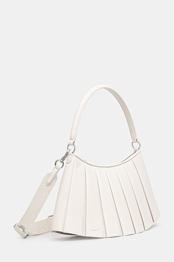 Lacoste сумка крос-боді жіноча шкіряна NU5176DP бежевий SS26