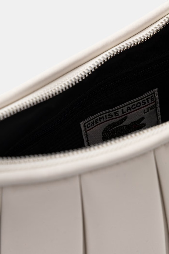 Lacoste сумка крос-боді жіноча шкіряна NU5176DP бежевий