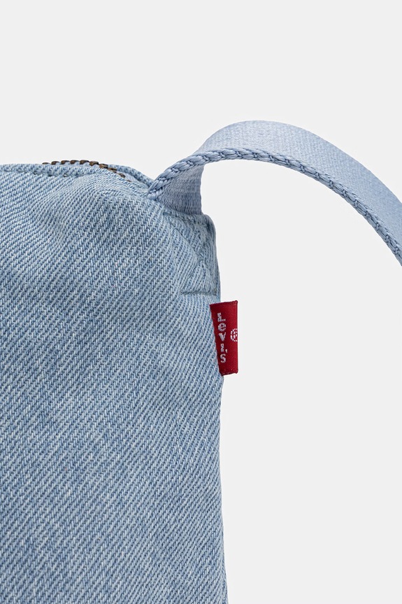 Τζιν τσάντα Levi's ALI SMALL OV μπλε 004C9.0007