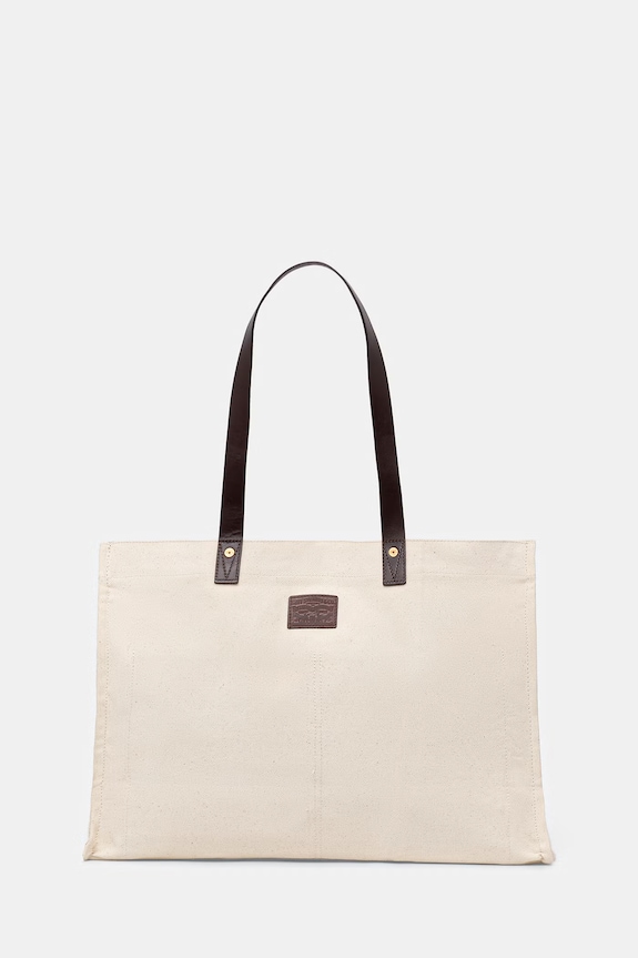 Levi's torebka HERITAGE ALL DAY mieści A4 beżowy 005D7
