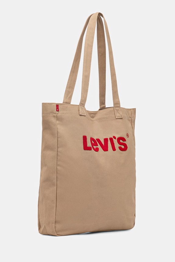 Bavlnená taška Levi's EVERYDAY GRAPHIC 005FA.0000 hnedá SS26