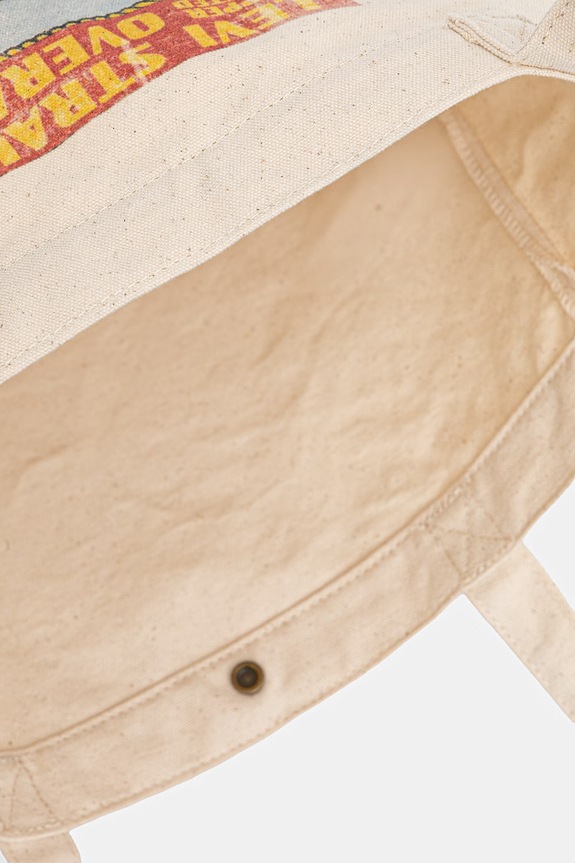 Βαμβακερή τσάντα Levi's EVERYDAY GRAPHIC 005FA.0005 μπεζ