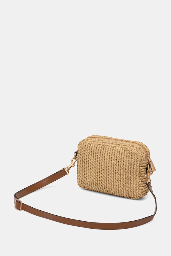 Dodatki Joop! crossbody torbica ženska pletena Stromboli Cloe 4140008477 bež