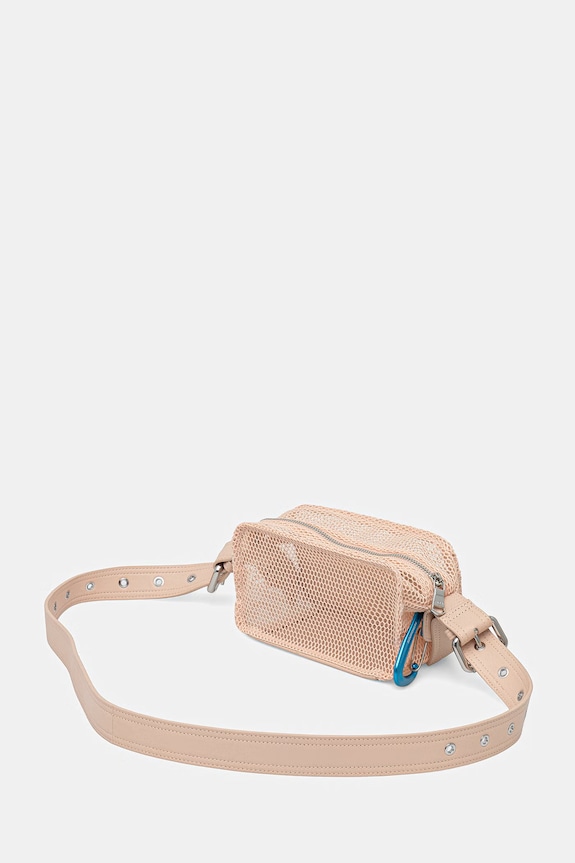 Doplnky Patrizia Pepe crossbody kabelka dámska 2B0153.A778 béžová