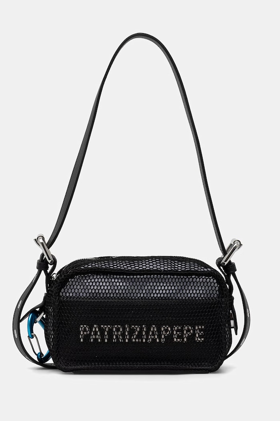 Patrizia Pepe torebka crossbody damska czarny 2B0153.A778