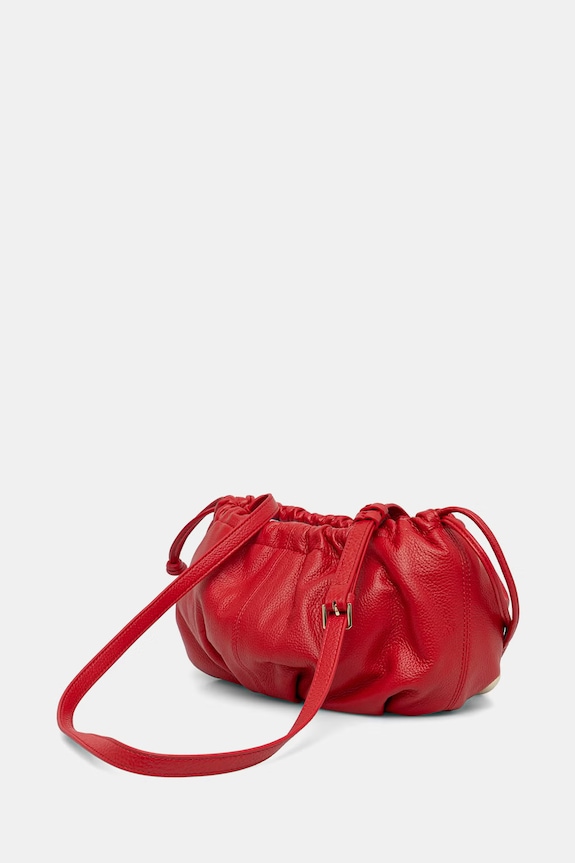 Accessori Patrizia Pepe borsa busta da donna in pelle Bubble 2B0161.L133 rosso