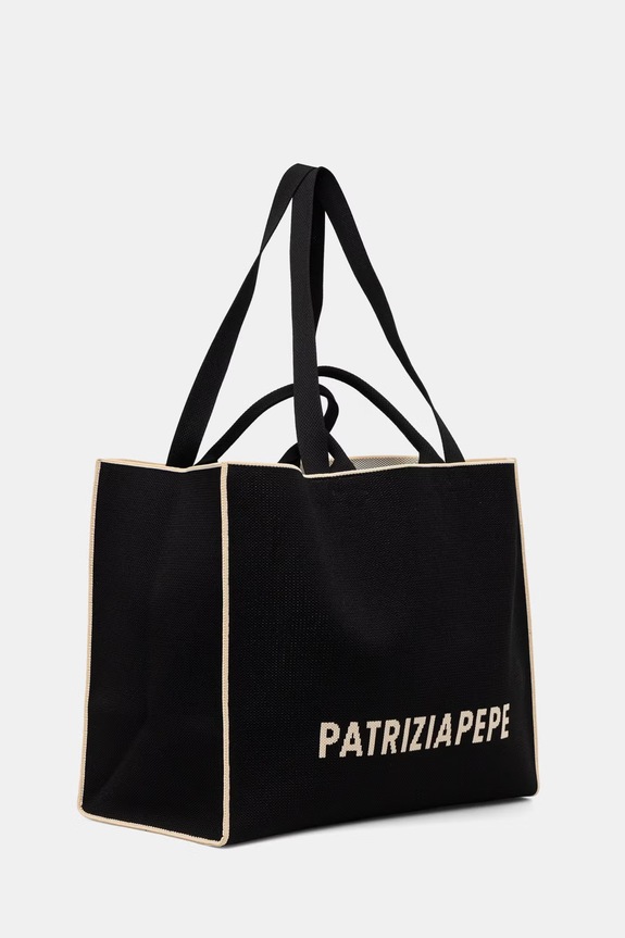 Patrizia Pepe torebka tote damska 2B0175.K264 czarny SS26