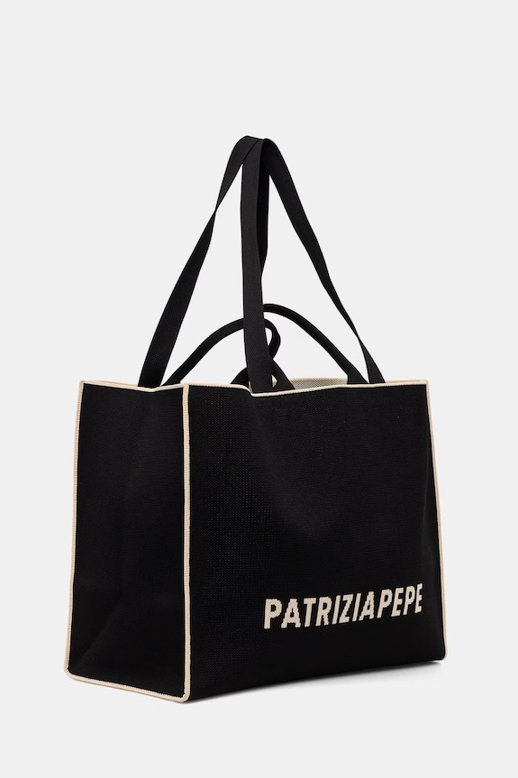 Patrizia Pepe torebka tote damska 2B0175.K264 czarny SS26
