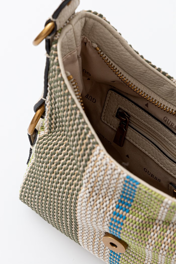 Guess geantă de damă CAMDEN HWAB93.08720 verde