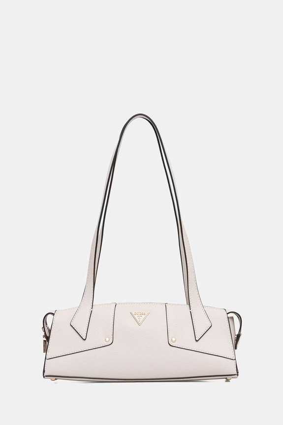 Guess baguette torbica za žene od imitacije kože DARCY bež HWBG99.14080