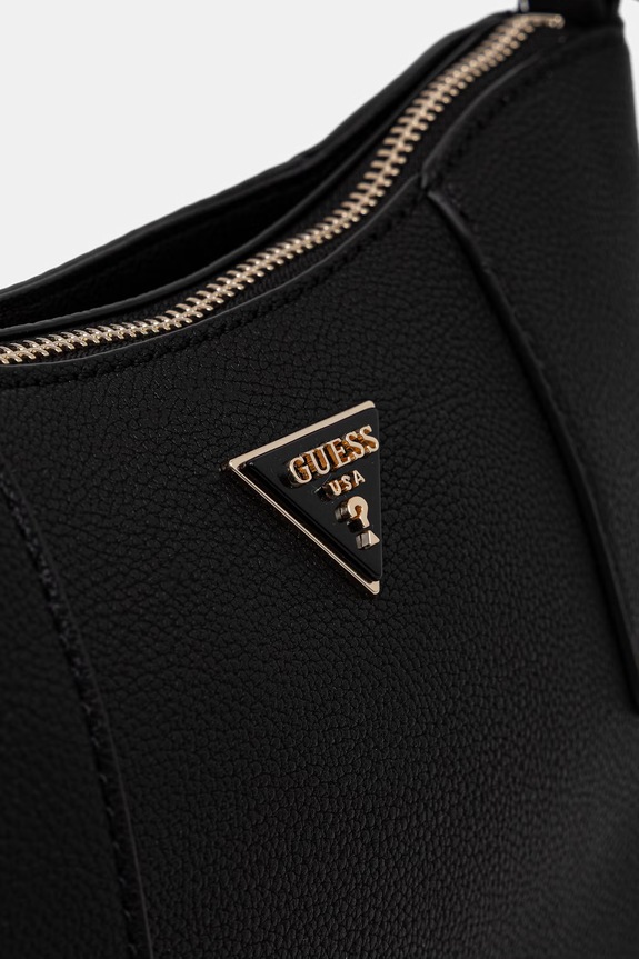 Guess torba za žene od imitacije kože DARCY crna HWBG99.14180