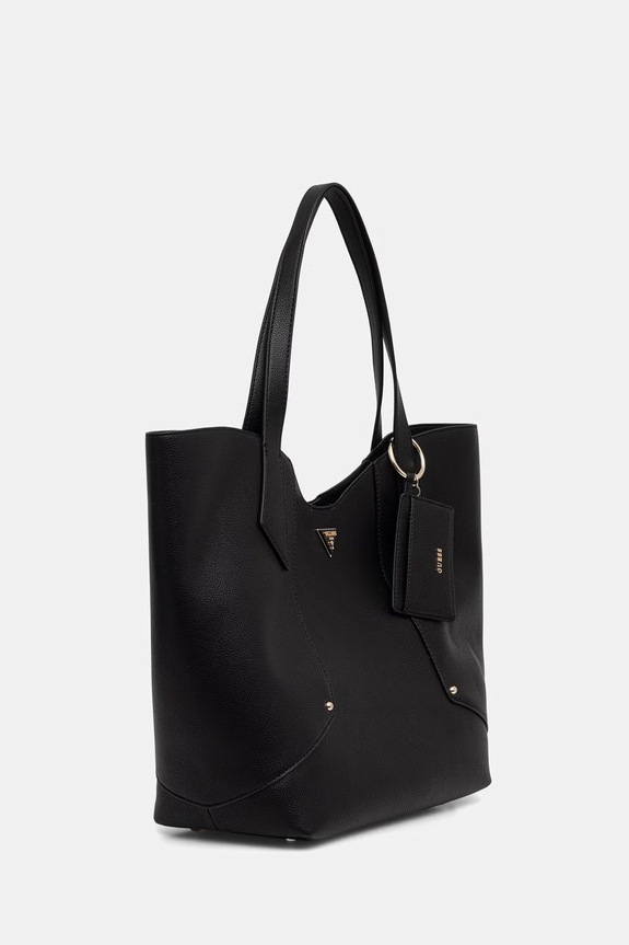 Guess shopper γυναικεία από απομίμηση δέρματος DARCY HWBG99.14240 μαύρο SS26
