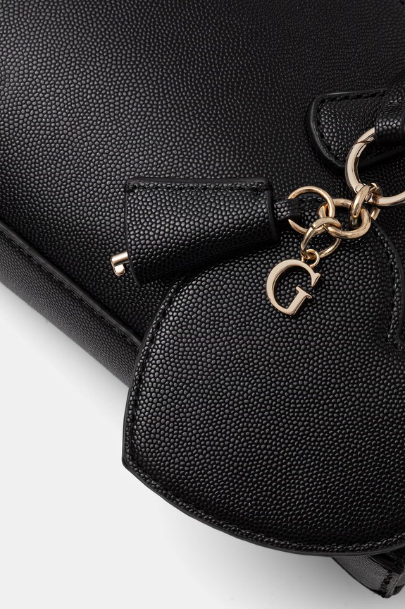 Guess női műbőr keresztpántos táska ISOBEL fekete HWBG99.32050