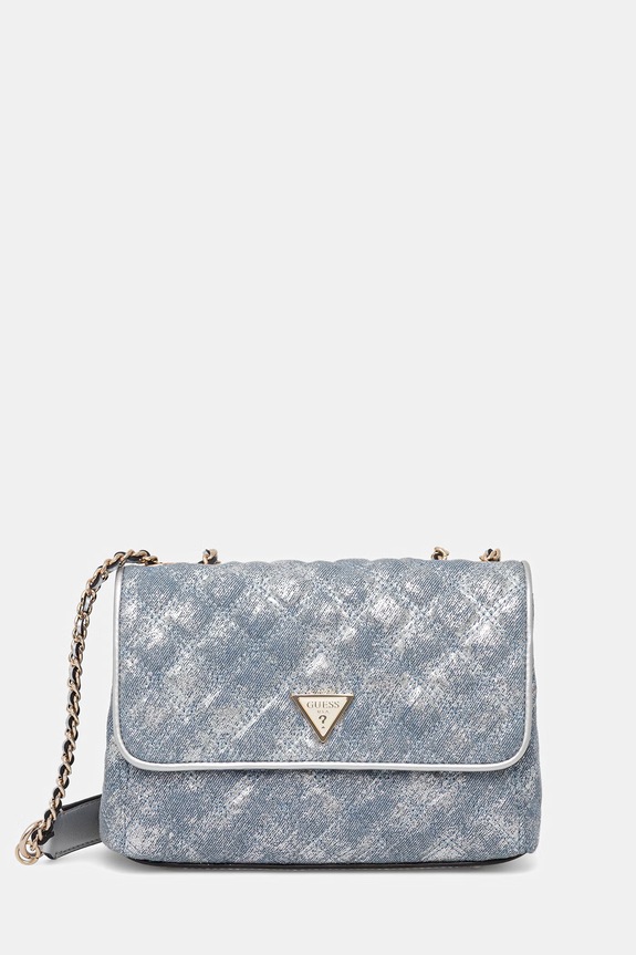 Guess crossbody kabelka dámska GIULLY modrá HWDG96.73200