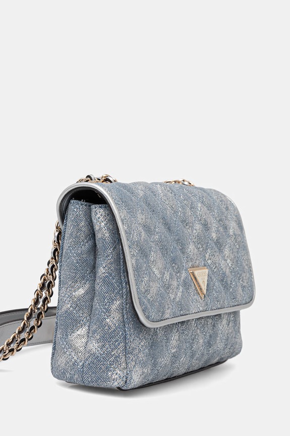 Guess crossbody kabelka dámska GIULLY HWDG96.73200 modrá SS26