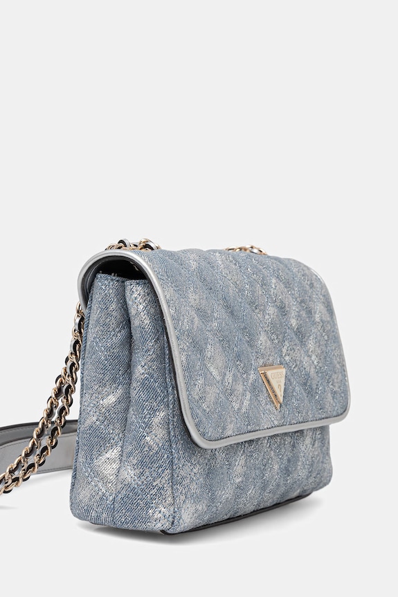 Guess crossbody kabelka dámska GIULLY HWDG96.73200 modrá SS26