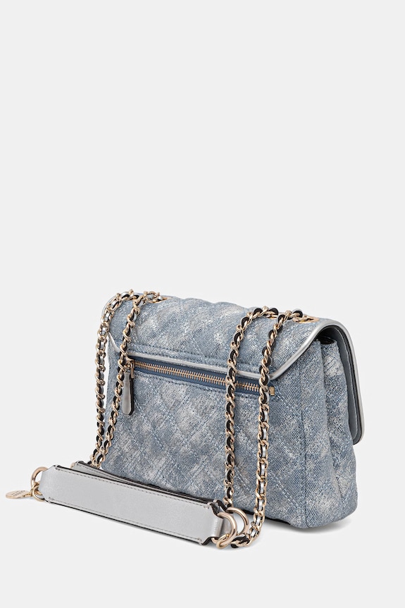 Doplnky Guess crossbody kabelka dámska GIULLY HWDG96.73200 modrá