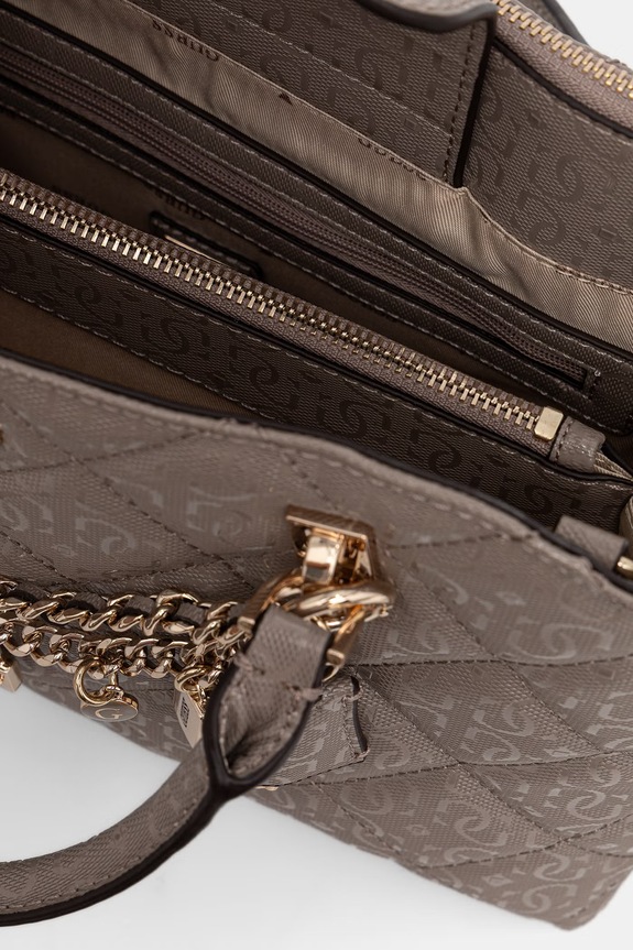 Guess torebka crossbody damska z imitacji skóry LIBBY HWGG99.12060 beżowy