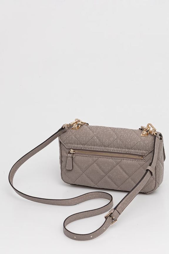 Αξεσουάρ Γυναικεία τσάντα χιαστί Guess LIBBY HWGG99.12200 μπεζ