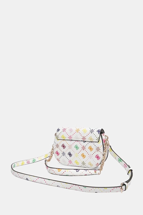 Kiegészítők Guess női keresztpántos táska EMELIE HWGM99.28200 fehér