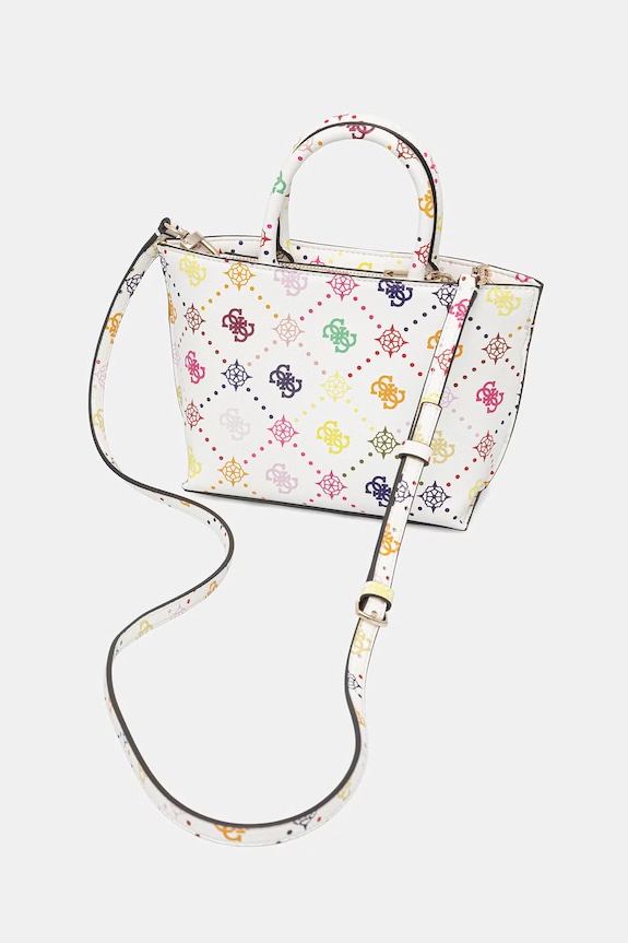 Dodaci Guess tote torba za žene od imitacije kože EMELIE HWGM99.28750 bijela