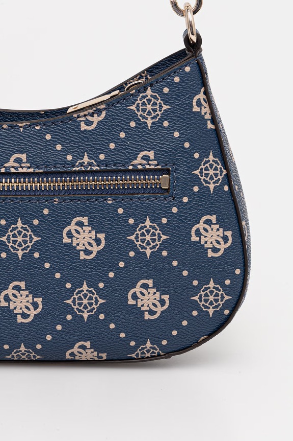 Dodatki Guess ženska torbica - kovček iz umetnega usnja EMELIE HWGP99.28180 mornarsko modra