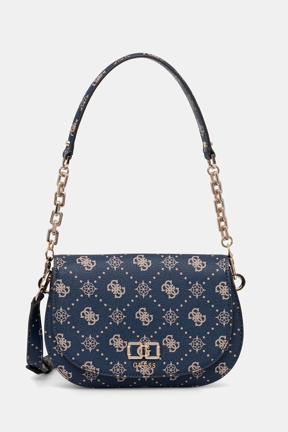 Guess μικρή τσάντα Γυναικεία EMELIE σκούρο μπλε HWGP99.28200