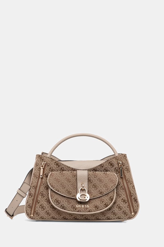 Guess Keresztpántos táska női JESSA bézs HWJG83.62060