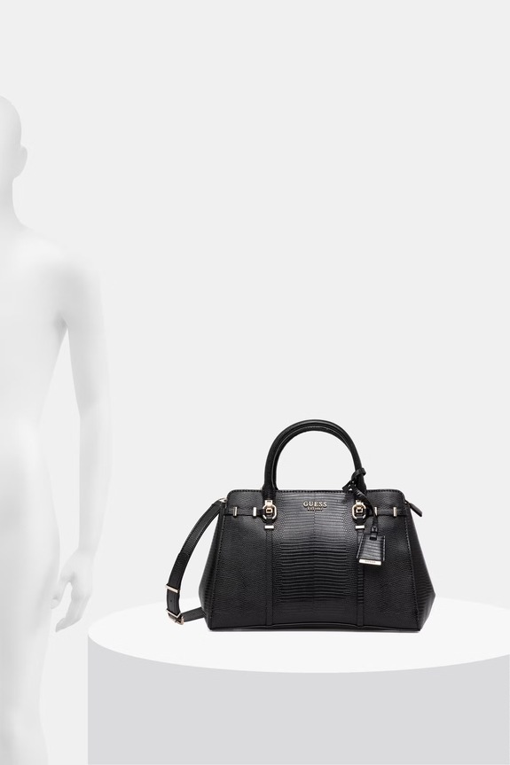 Guess geantă crossbody pentru femei, cu imitație de piele LEONA HWKG97.21060