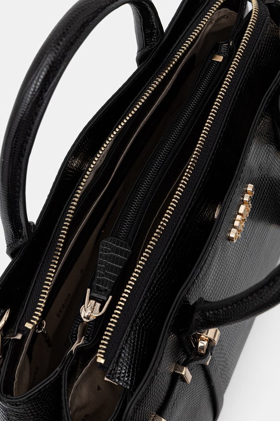 Guess geantă crossbody pentru femei, cu imitație de piele LEONA HWKG97.21060