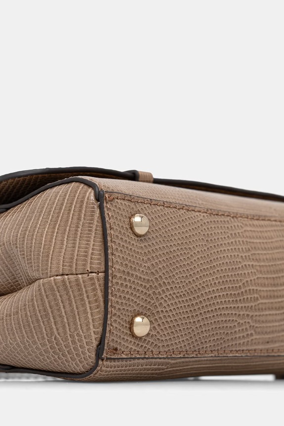 Guess geantă pentru femei LEONA bej HWKG97.21210