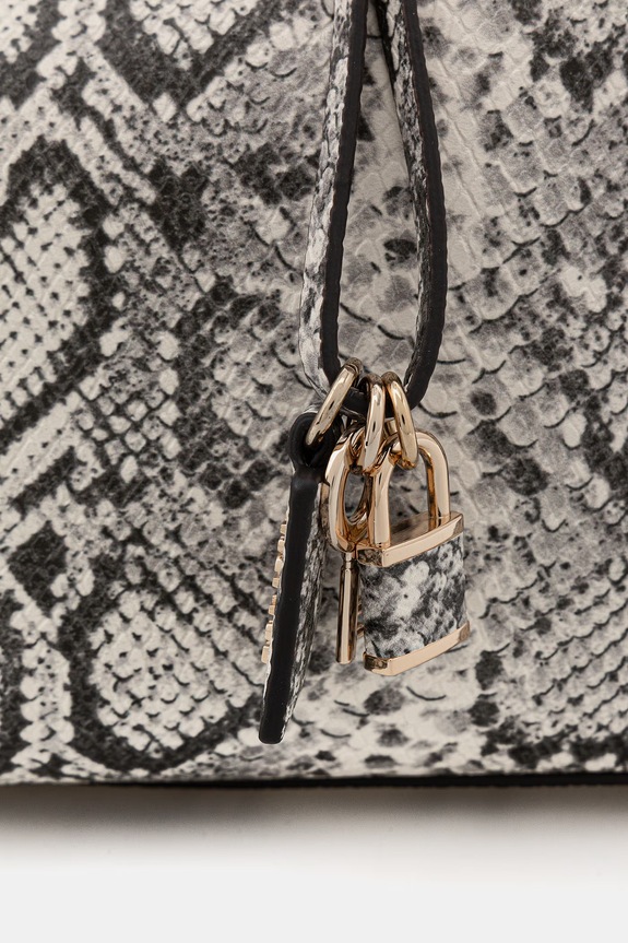 Akcesoria Guess torebka shopper damska BIANCA HWKG99.07060 szary