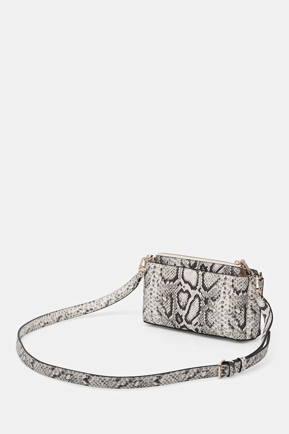 Guess torebka crossbody damska BIANCA szary HWKG99.07720