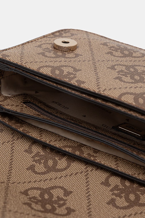 Guess torebka tote damska z imitacji skóry JANIE HWOS99.24210 beżowy
