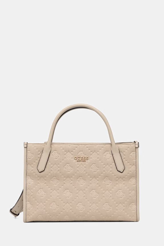 Guess torebka shopper damska JODI beżowy HWPD97.69220