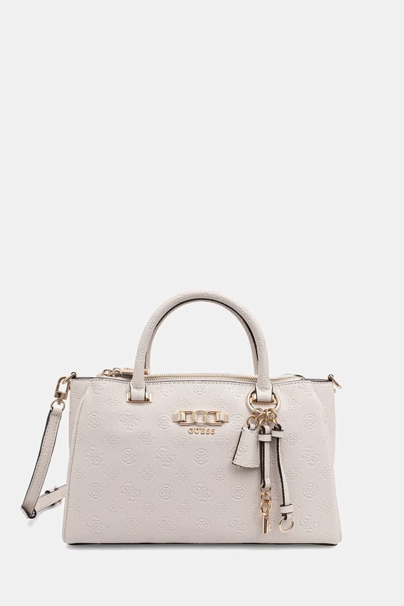 Guess torebka crossbody damska z imitacji skóry ANISE beżowy HWPD99.16060