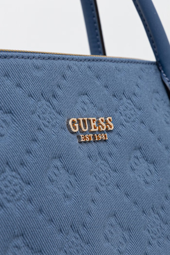 Guess geantă shopper pentru femei JODI albastru HWPG97.69220