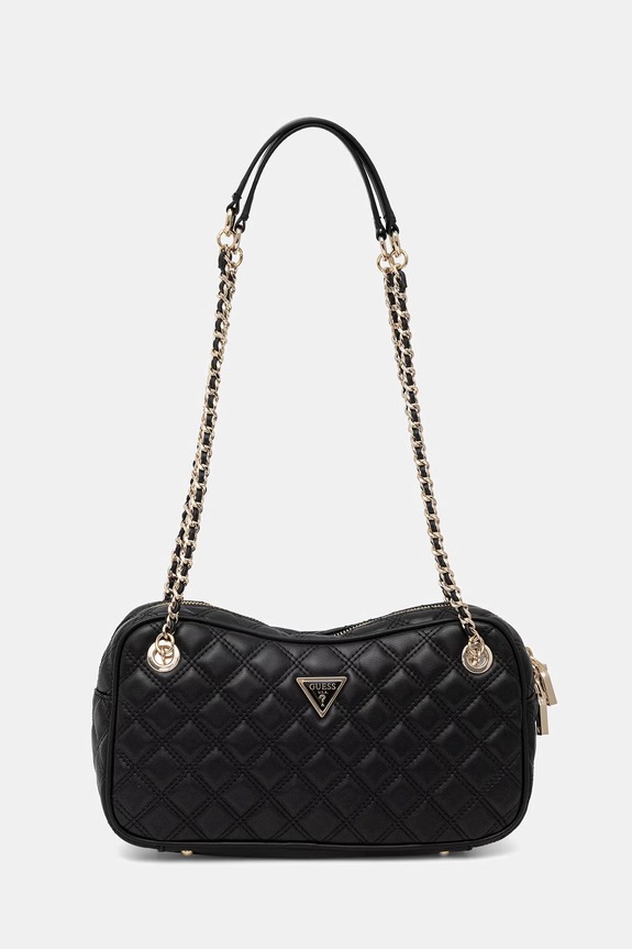 Guess női műbőr baguette táska GIULLY fekete HWQG96.73090