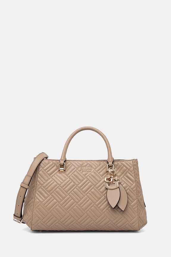 Guess keresztpántos táska női SALLY bézs HWQG99.21060