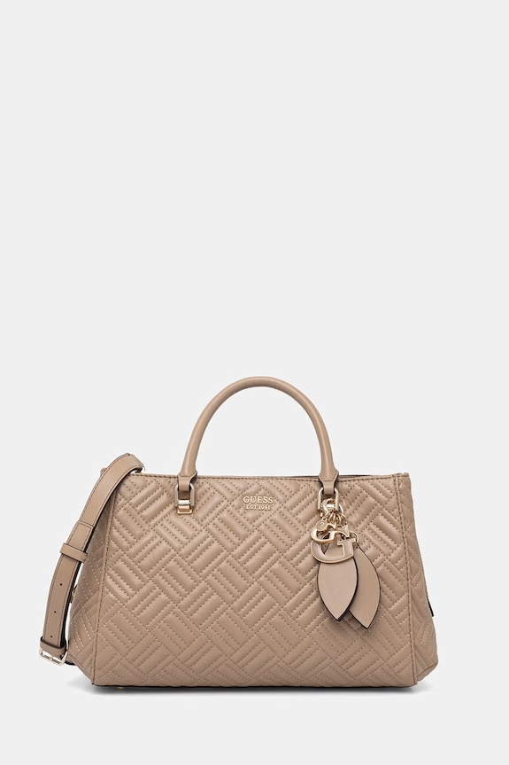 Guess keresztpántos táska női SALLY bézs HWQG99.21060