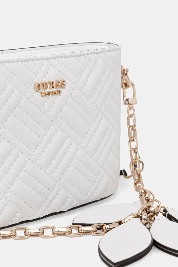 Guess keresztpántos táska női SALLY fehér HWQG99.21770