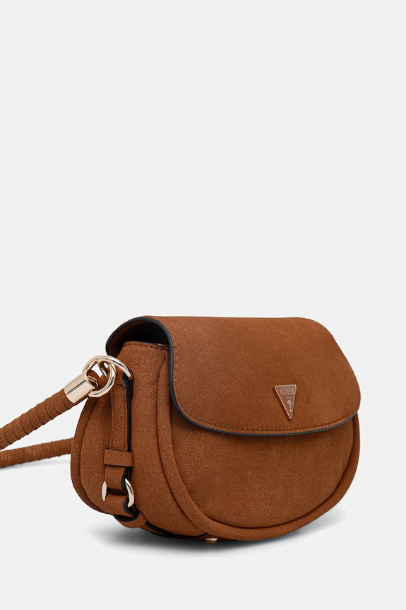 Guess kabelka dámska z imitácie semišu DANYA HWSG99.18190 hnedá SS26