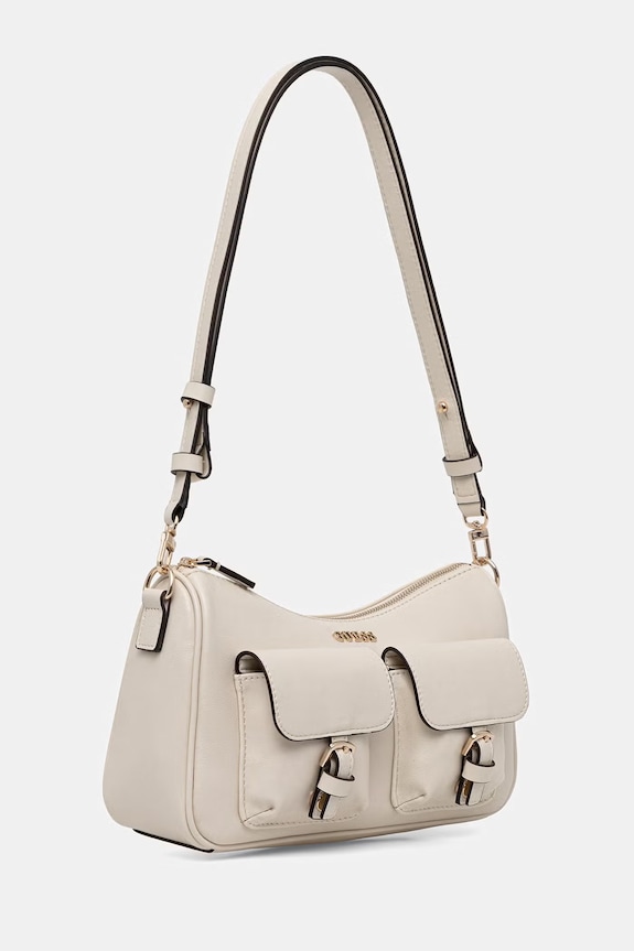 Guess чанта дамска KASSIE HWTG99.30170 бежов SS26