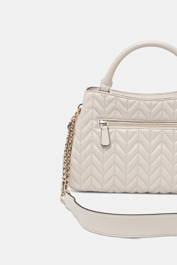 Doplnky Guess crossbody kabelka dámska z imitácie kože CHERYL HWTQ97.20060 béžová