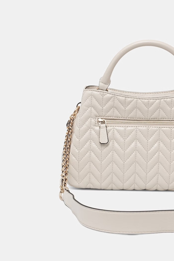 Doplnky Guess crossbody kabelka dámska z imitácie kože CHERYL HWTQ97.20060 béžová