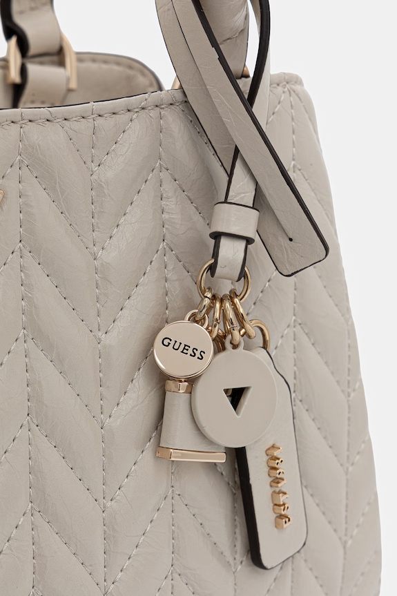 Guess crossbody kabelka dámska z imitácie kože CHERYL béžová HWTQ97.20060